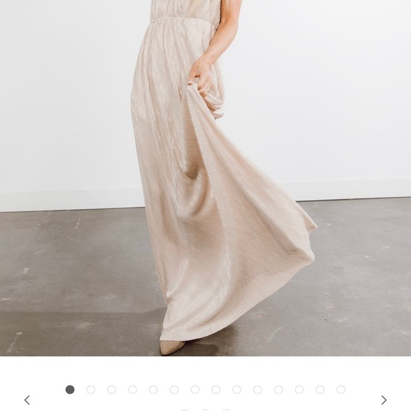 Shop Stevie Metallic Dress (Large) - Picture 2 of 5